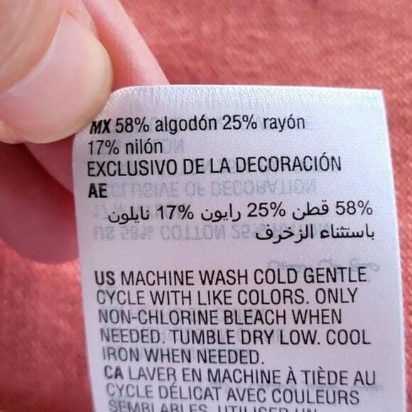 Style & Co Fringed Cowl Neck Sweater Copper Rose Women Petite Large PL Soft Cozy - Picture 10 of 11